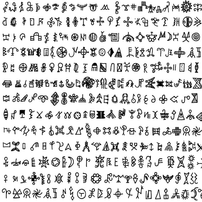 48. Typography  Language  Writing Systems  Afrikan Alphabets 3