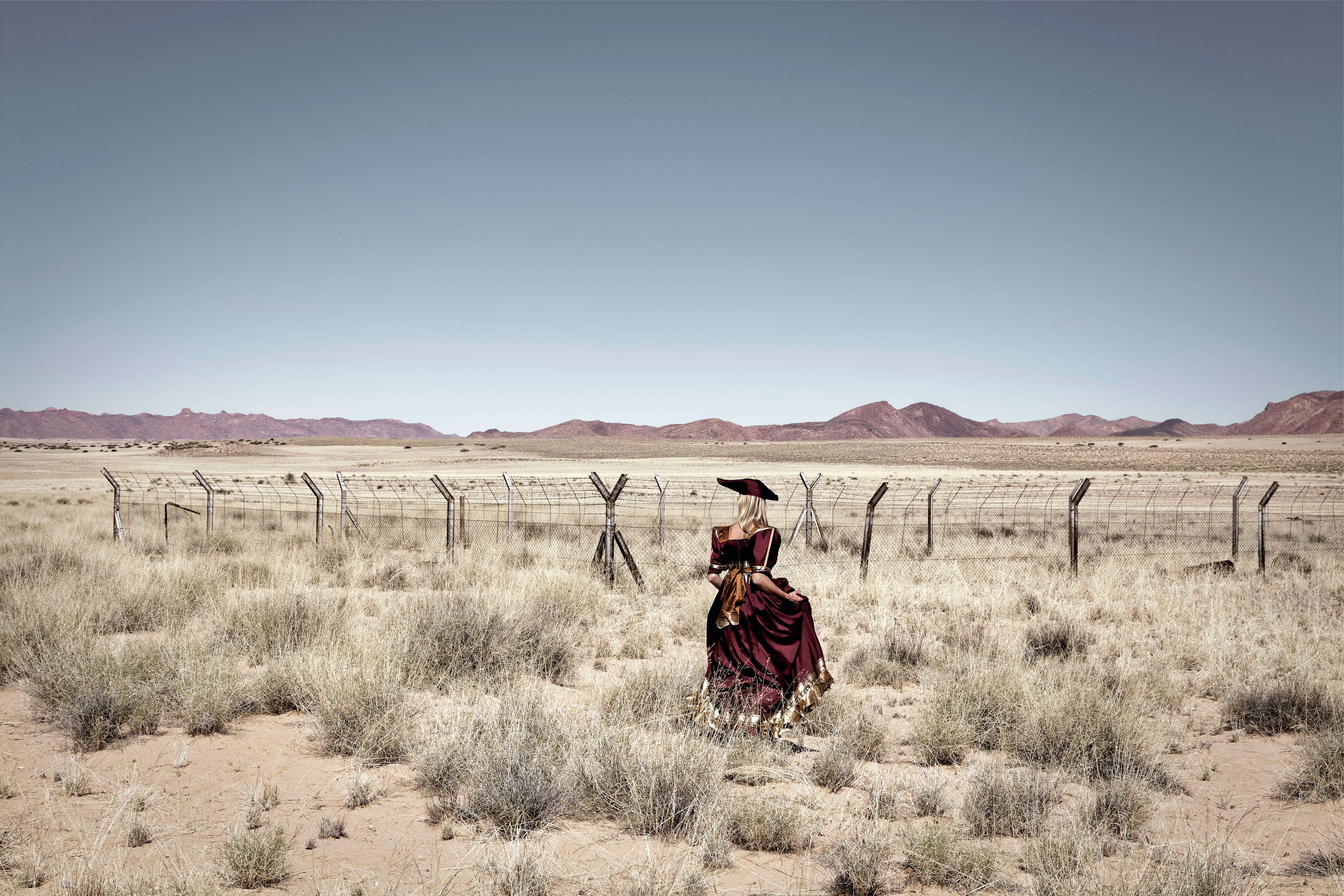 Nicola Brandt, The Return, En route to !Nami≠nüs/Lüderitz, Namibia (2012), Digital Pigment Print, 73 x 100cm (paper size);  60 x 90cm (photo size), Edition of 3 + 2AP.