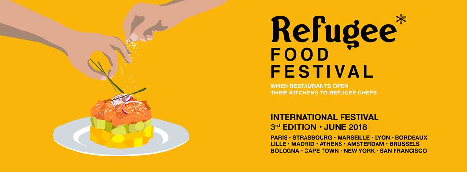 Design by Parade Studio. Courtesy of Refugee Food Festival https://www.facebook.com/RefugeeFoodFestival.